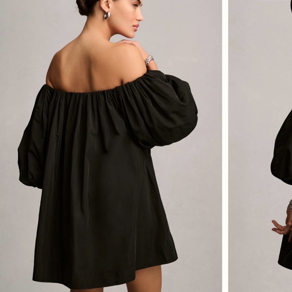 Off the shoulder dress